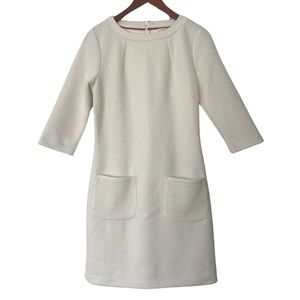 Boden White Shift Dress